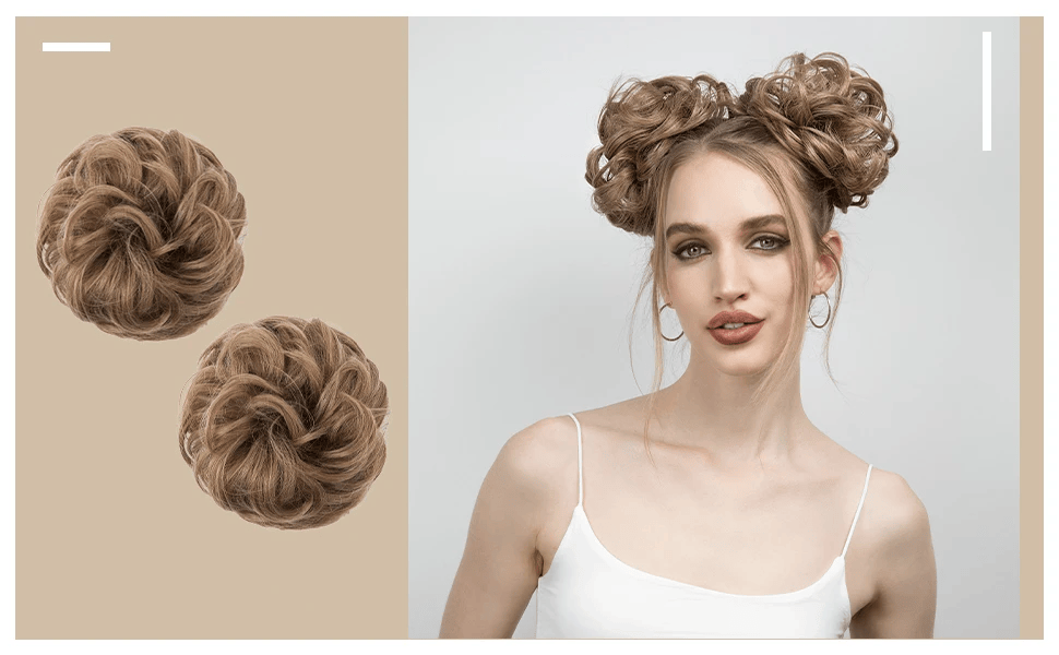 Silkara™ Secret Hair Instant Curly Messy Bun - Silkara Hair
