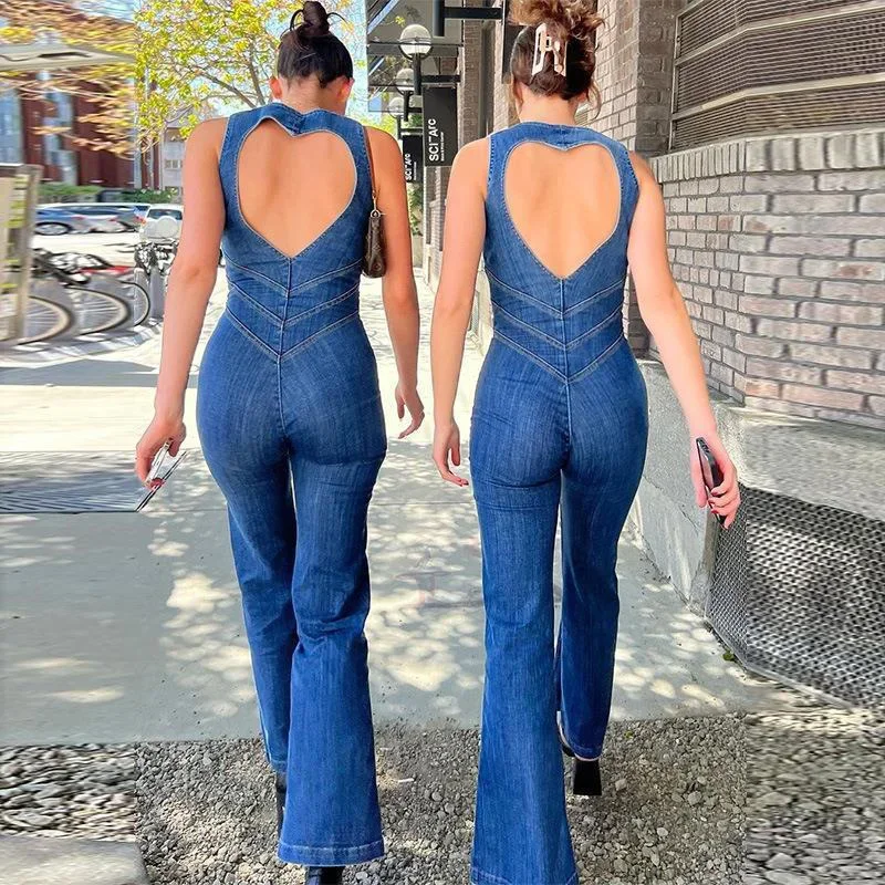 Heartthrob Denim Jumpsuit