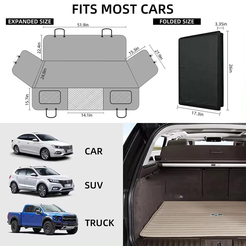 Nevora™ - Hard Bottom Dog Seat Cover