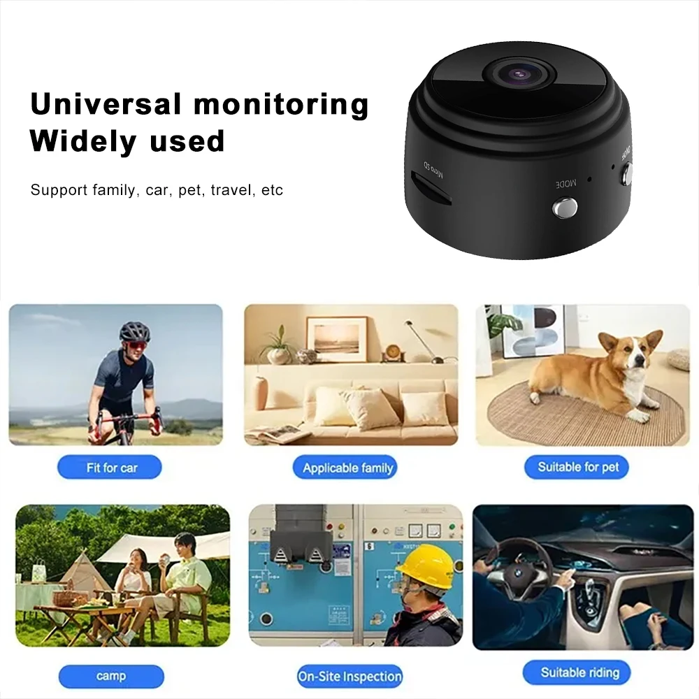A11 Wifi Wireless Mini Camera 1080p Hd Security Remote Monitor Camcorders Video Surveillance Night Version Smart Home 2024 New - Ultimate Packs