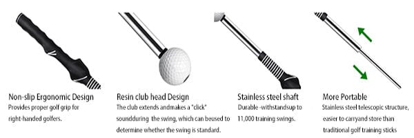 🏌️Retractable Golf Swing Training Aid - Ever Prime
