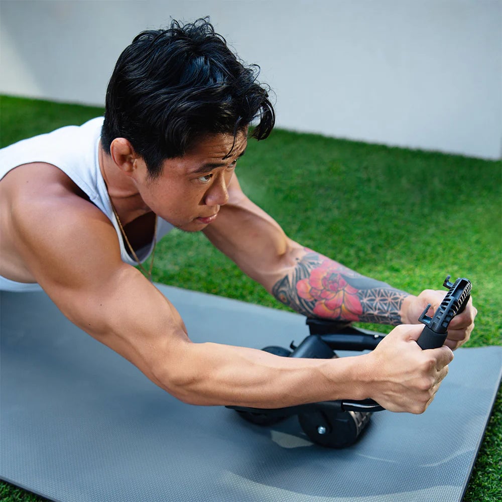 Ab Roller With Elbow Support - Velure Odelux