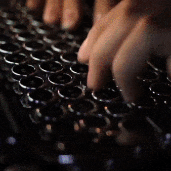 Retro Typewriter Keyboard