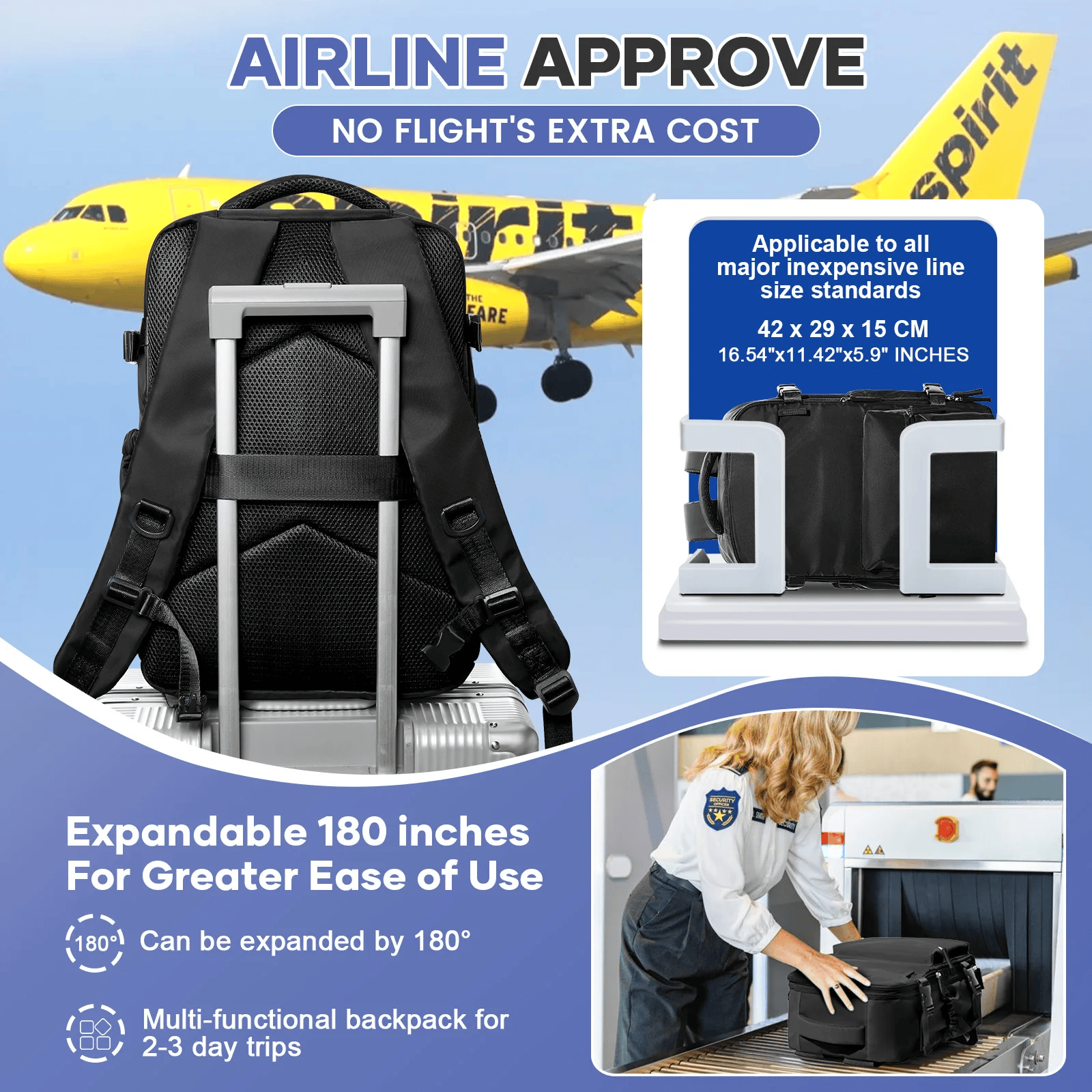 Travel Smart: Vacuum Compression Backpack – Your Ultimate Space-saving Adventure Companion!
