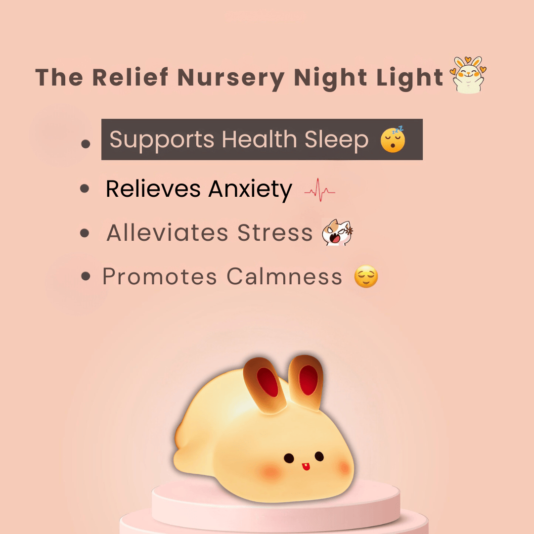 The Relief Nursery Night Light (Dreamy)™ - Ehtewellness - Warmmies