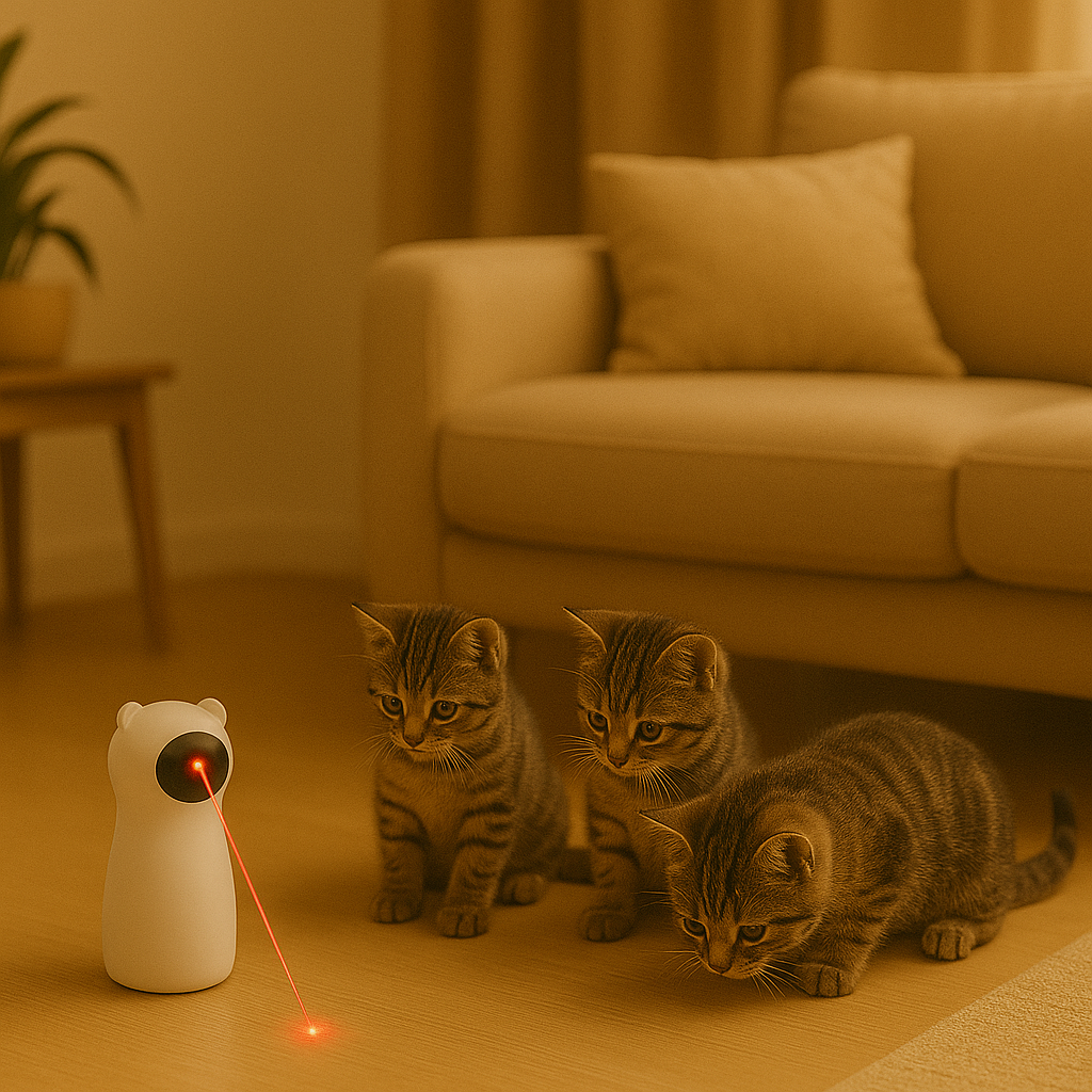 Automatic Laser Cat Toy - Animal Gadget - Animal Gadget