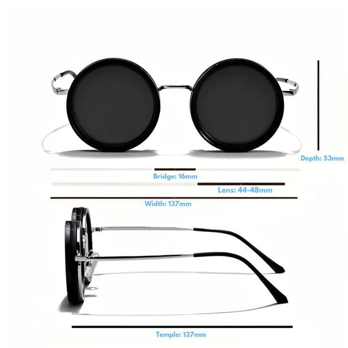 Adjustable Tint Sunglasses With Built-in Nd Filter (Polarized)