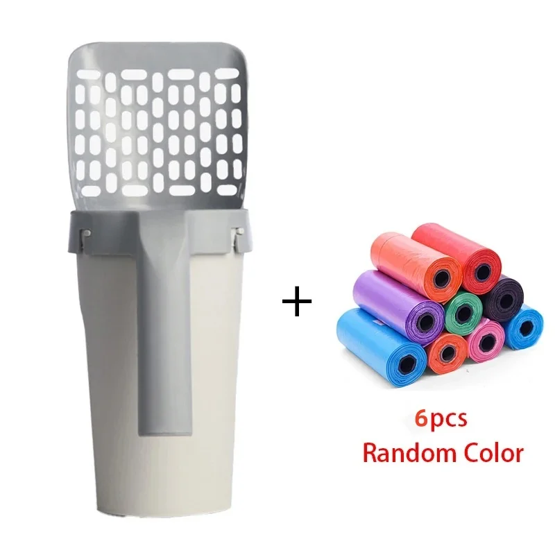 Litter Box With Integrated Scoop & Storage - Vibebay