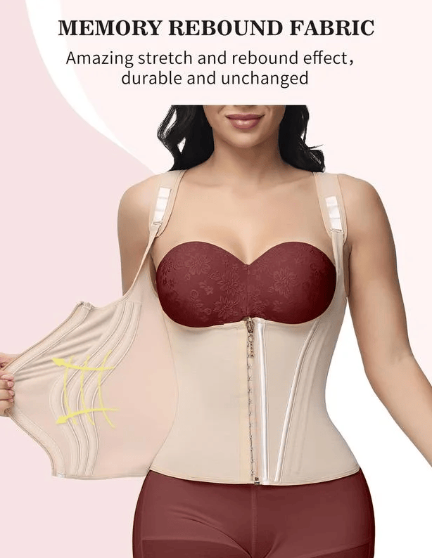 Waist Shapewear For Women Tummy Control Girdle Workout Shapewear With Adjustable Shoulder Strap - Ibeautydo