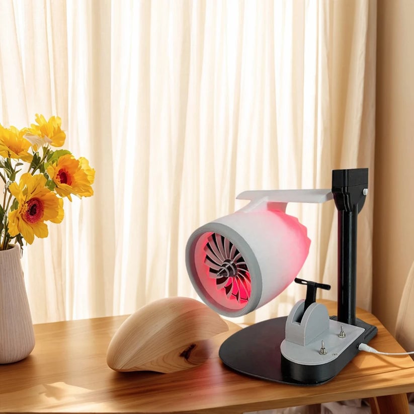 Usb Jet Fan Desktop Turbofan With Humidifier