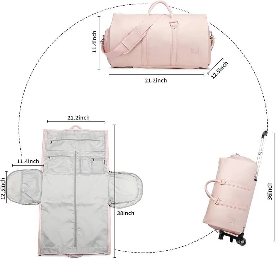 Travelsmart™ - The Roomiest Carry-on Bag (With Wheels) - Emmafy