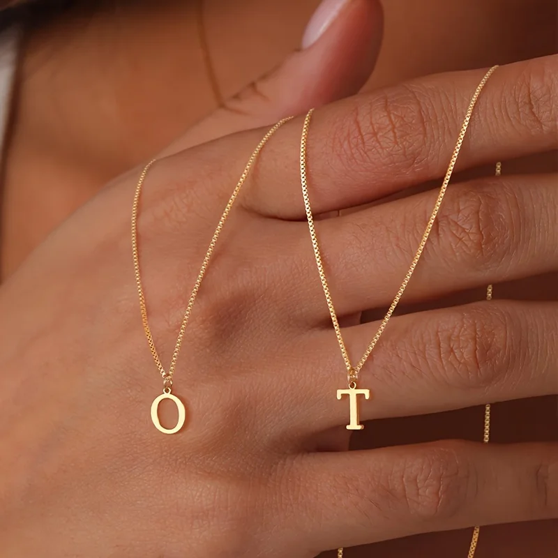 Timeless Initial Necklace - Helena