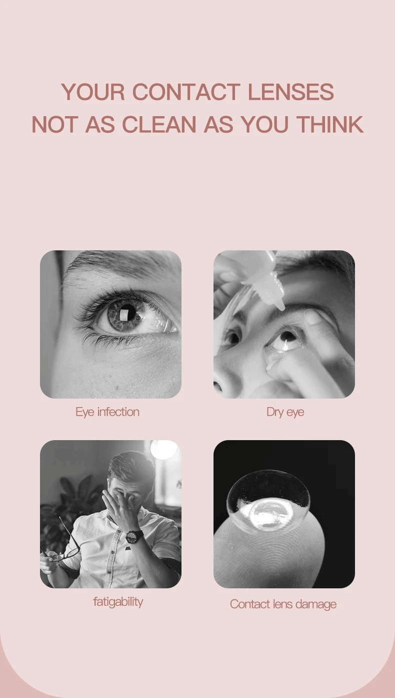 Smart Contact Lenses Cleaning Case