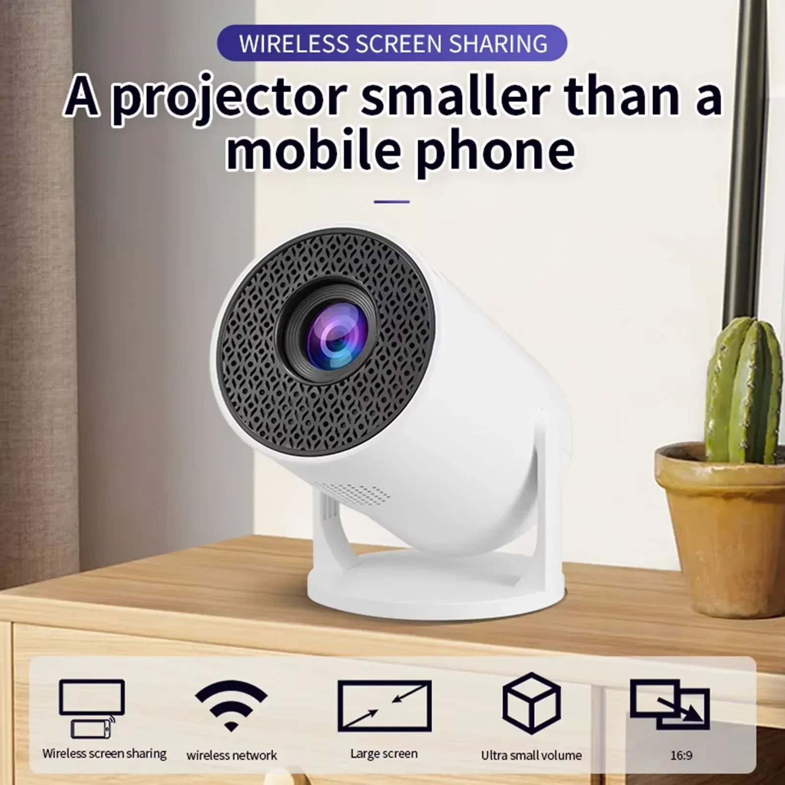 Lumimax™ 4k Smart Home Theater Projector