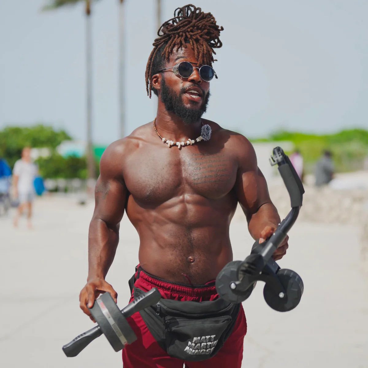 Ab Roller With Elbow Support - Velure Odelux