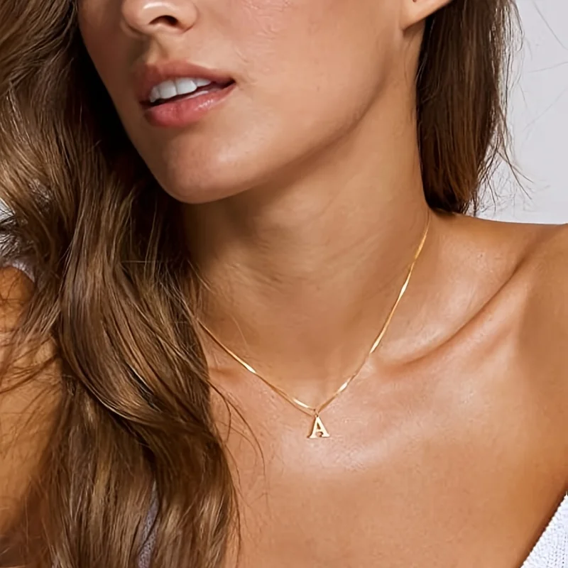Timeless Initial Necklace - Helena