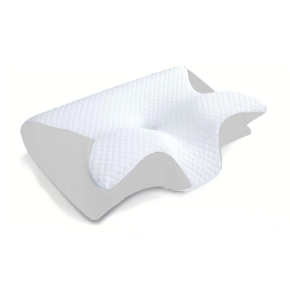 Butterfly Memory Foam Cervical Pillow – Neck & Shoulder Support - Comfy Sleepers