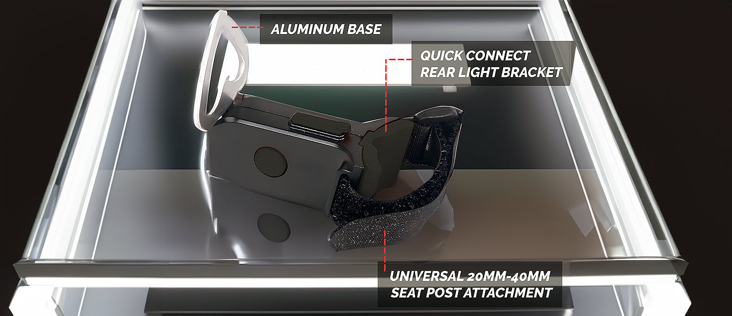 Heartglow Pro Heart-shaped Led Tail Light For Bikes | Waterproof & Rechargeable – Alpine Extreme