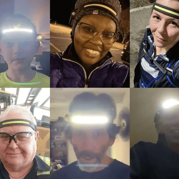 Everlyte Headlamp – 2-in-1 Motion Sensor Ultra Bright Led Headlamp & Flashlight