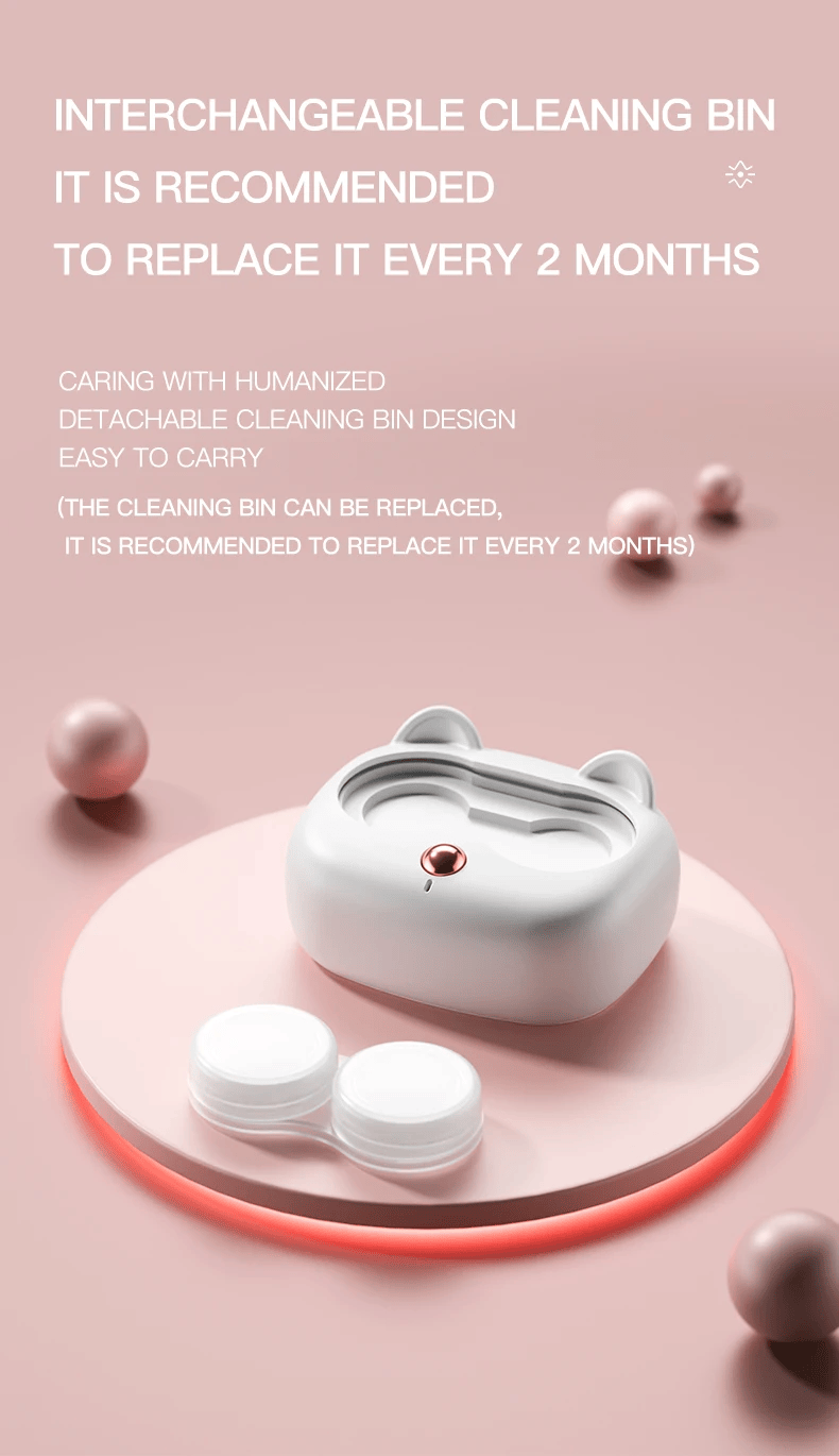Smart Contact Lenses Cleaning Case