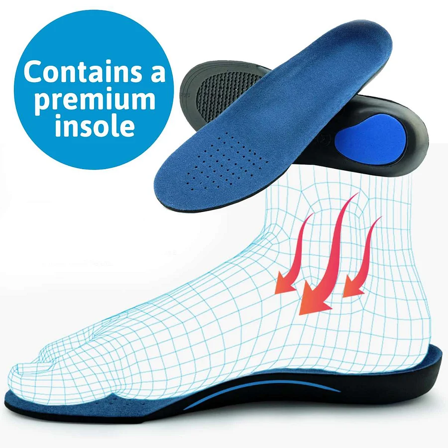 Mens Comfortable Waterproof Orthopedic Walking Shoes Hiking Shoes