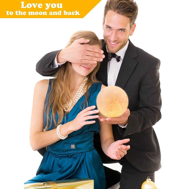 Usb Rechargeable Moon Lamp - Nature Nurture