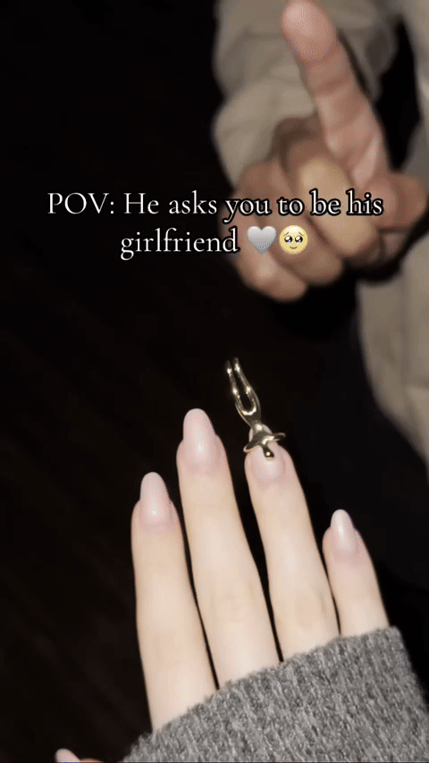 Couple Hug Pendant Necklace - The Linked Hearts