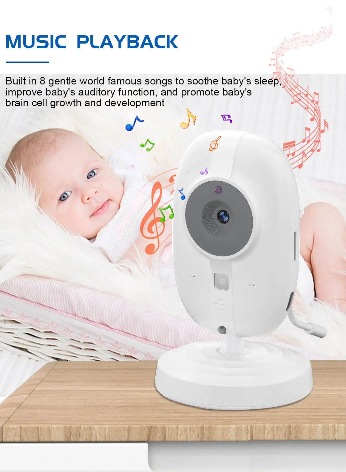3.5 Inch Baby Monitor - Radiant Essentials
