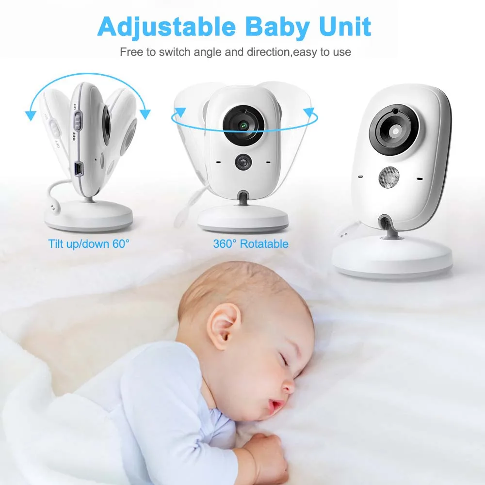 3.5 Inch Baby Monitor - Radiant Essentials