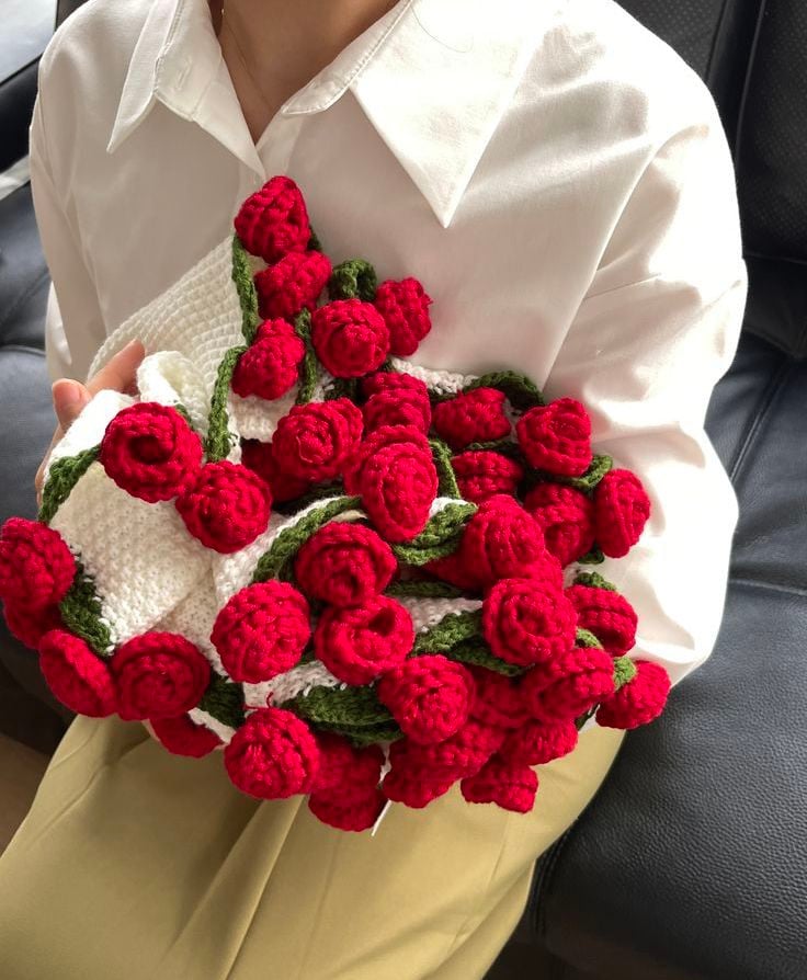 Handmade Bouquet Blanket