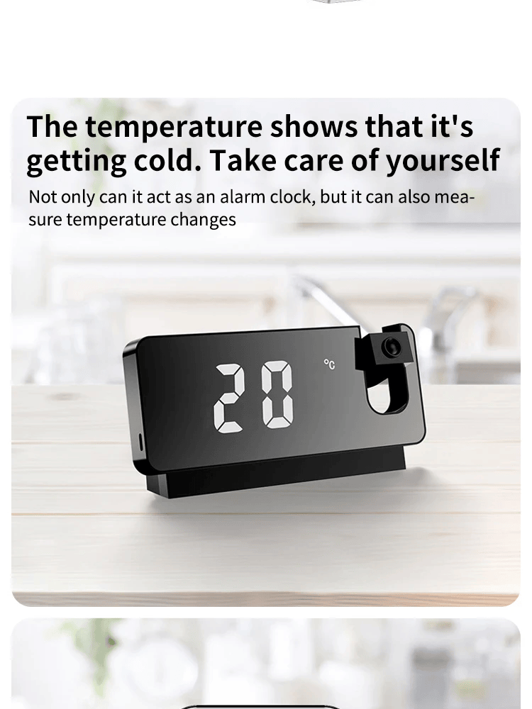 Projection Alarm Clock - Smart Shop Picks