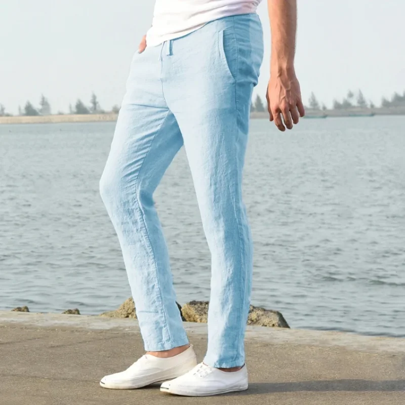 Mens Linen Pants - Valen