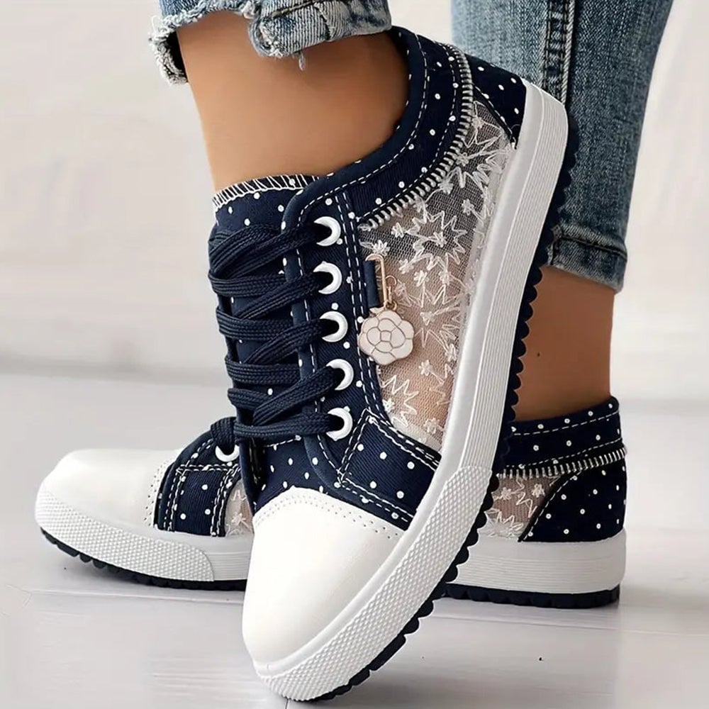 Luna™ Stylish Lace-up Sneakers - Eden Toronto