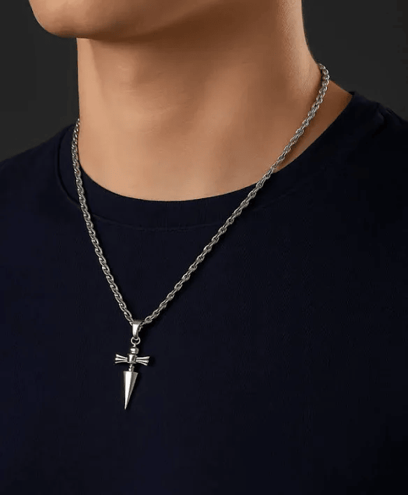 Stainless Steel Judgement Chain Necklace - Shonen Forge