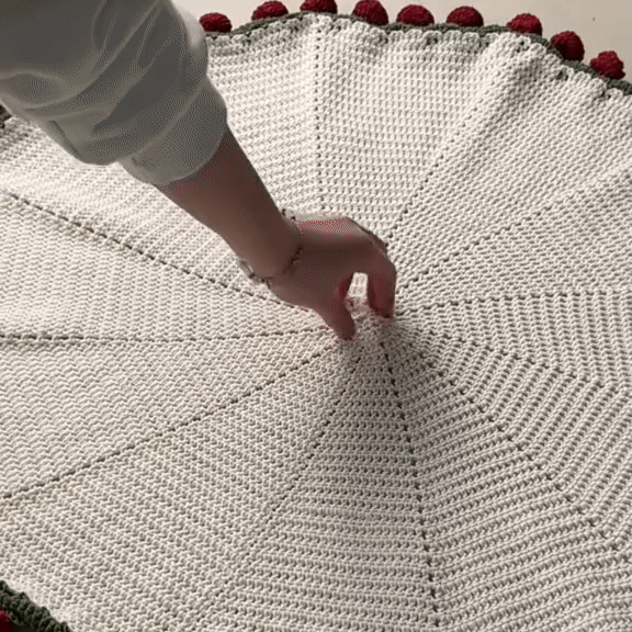 Handmade Bouquet Blanket