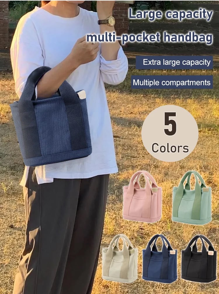 🔥🔥Last Day Promotion Sale 49% Off🔥🔥large Capacity Multi-pocket Handbag Handmade👜