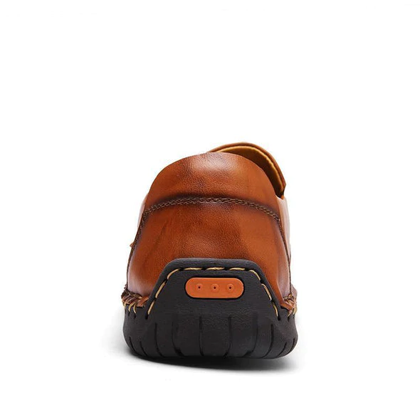 🔥Hot Sale🎁--60% Off 🎉Mens Side Zipper Casual Comfy Leather Slip On Loafers