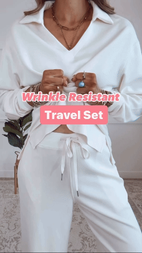 Womens 2 Piece Sets Outfits Casual Long Sleeve Sweatsuits Sets (🔥Same As In The Video)