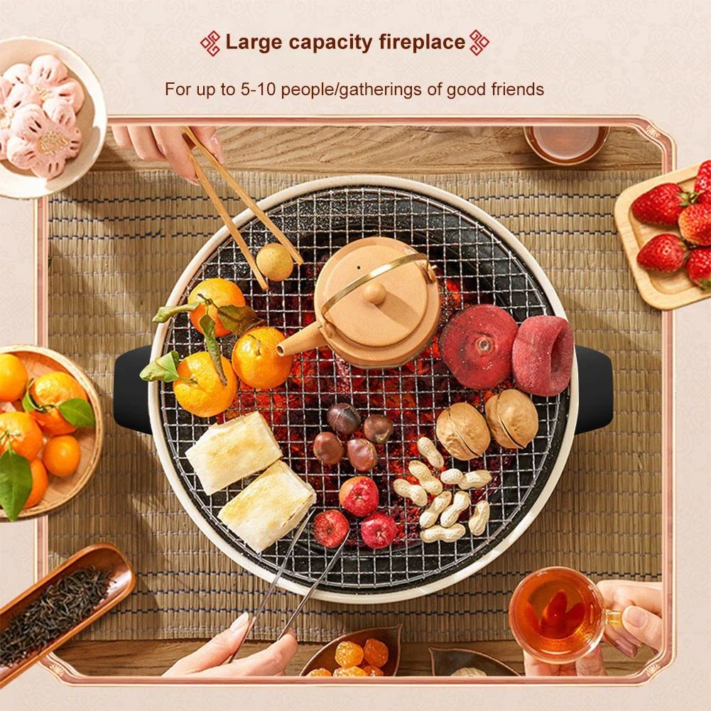 Outdoor Round Barbecue Grill - Travelers Guild