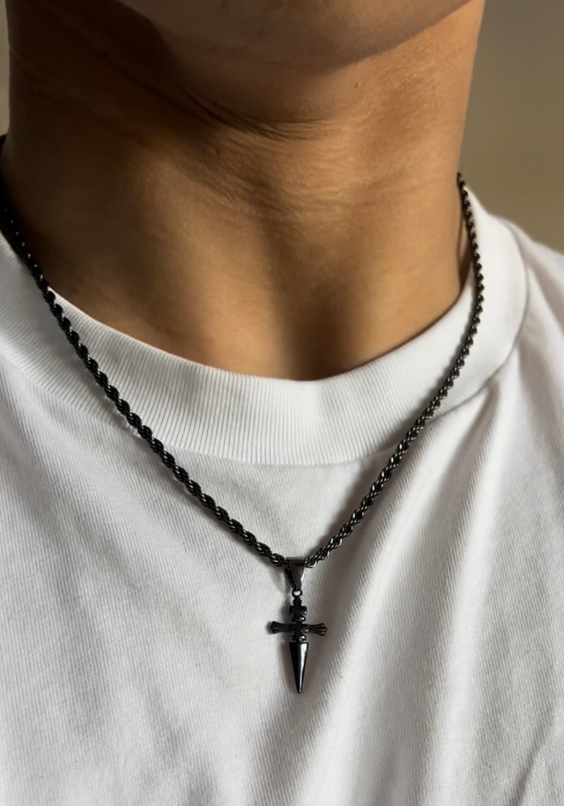 Stainless Steel Judgement Chain Necklace - Shonen Forge