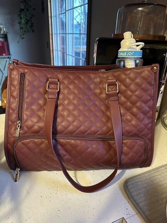 All-in-one® Leather Tote Bag - Dynric