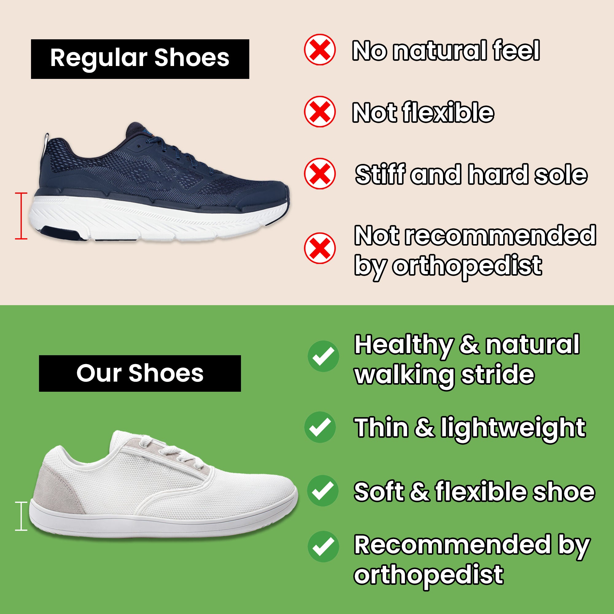 Aurora - Healthy & Non-slip Barefoot Shoes (Unisex)