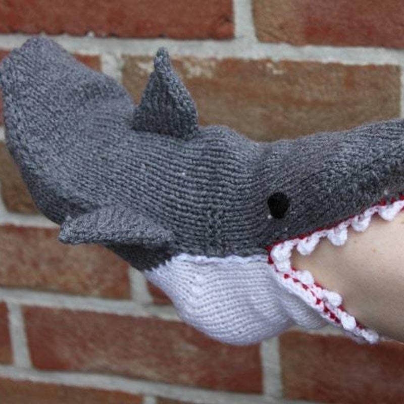 Knit Crocodile Socks - Buy 2 Free Shipping