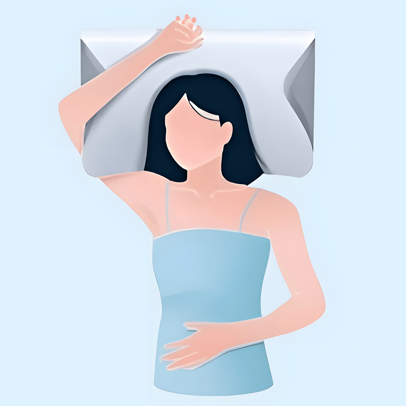 Memory Foam Ergonomic Pillow