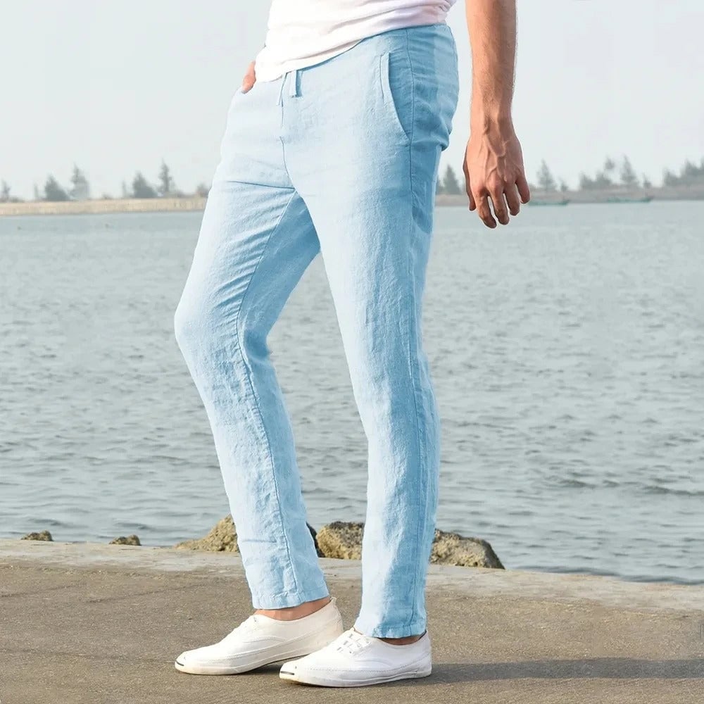 Mens Linen Pants - Valen