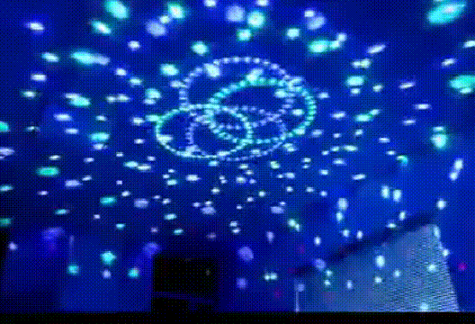 Colorful Rotating Magic Ball Light