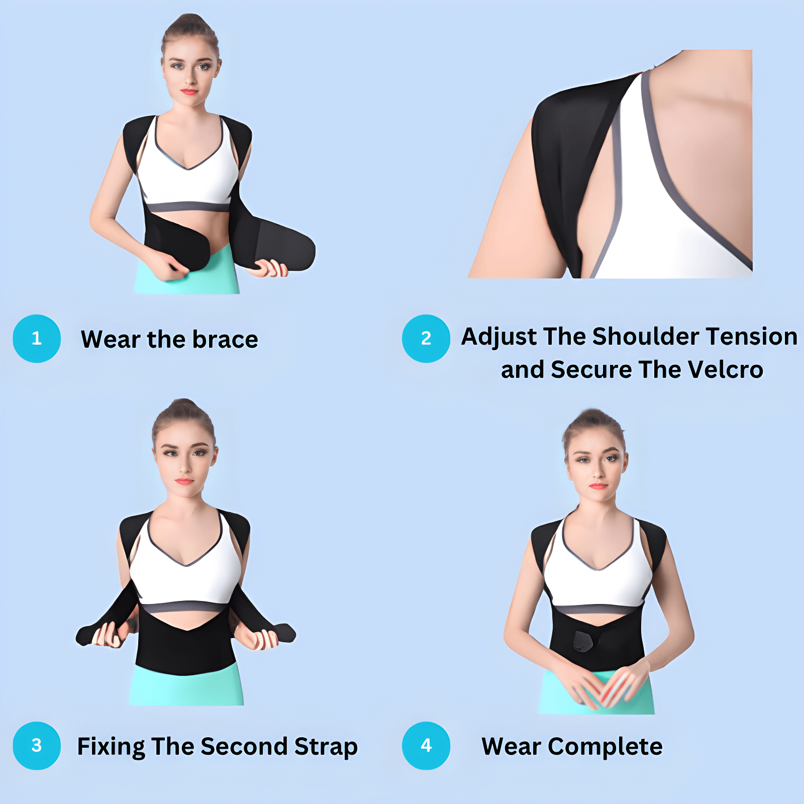 Premium Posture Corrector Brace