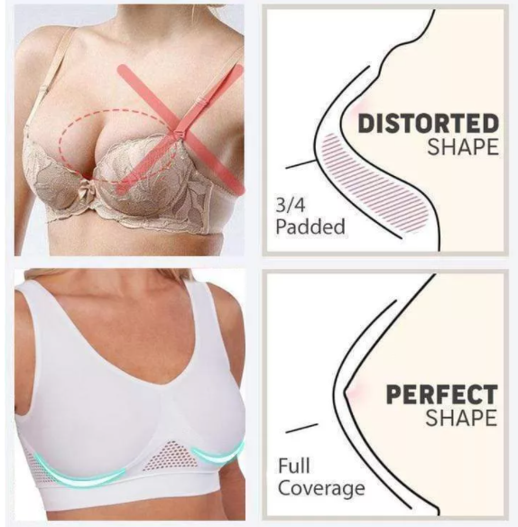 Last Day 50% Off--breathable Cool Liftup Air Bra