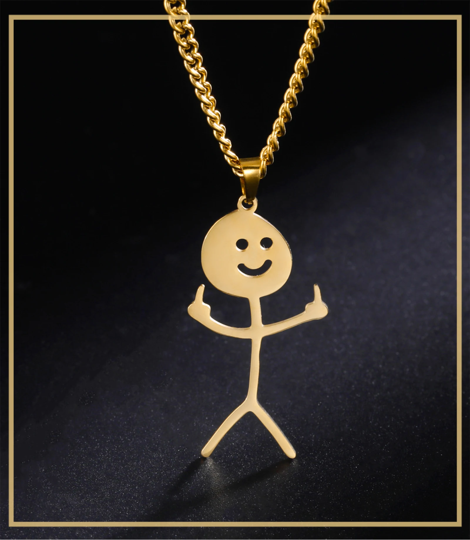 Funny Doodle Necklace
