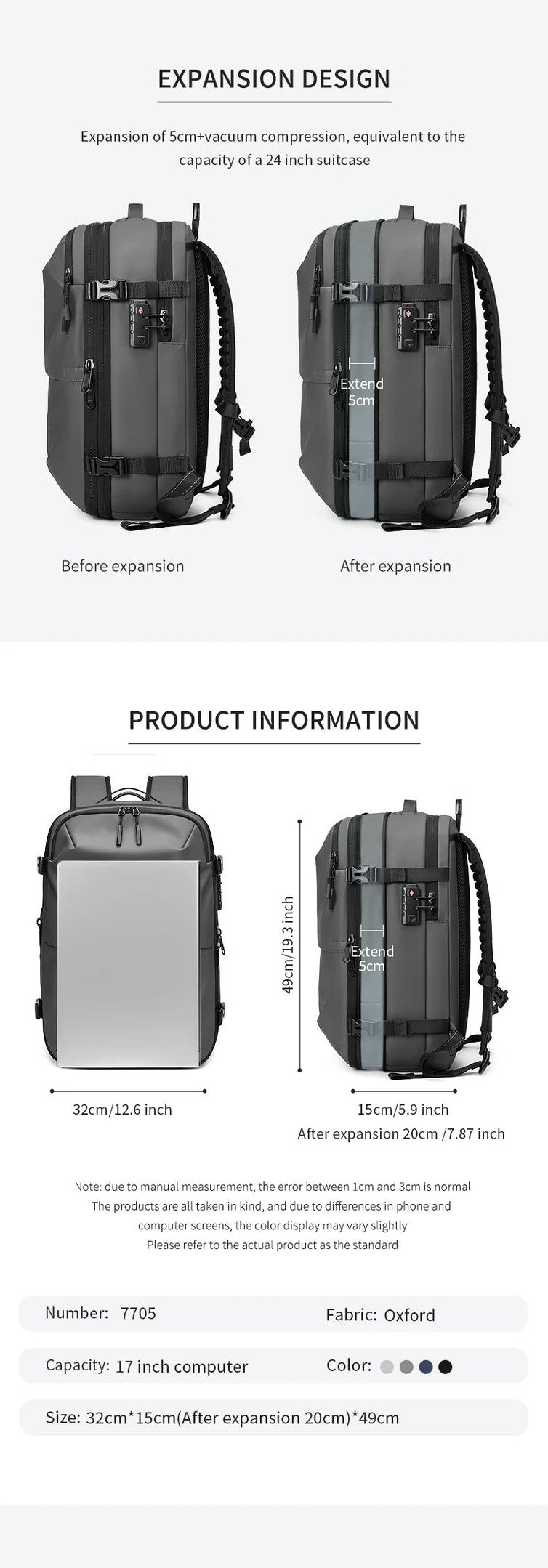 Vacuum Backpack